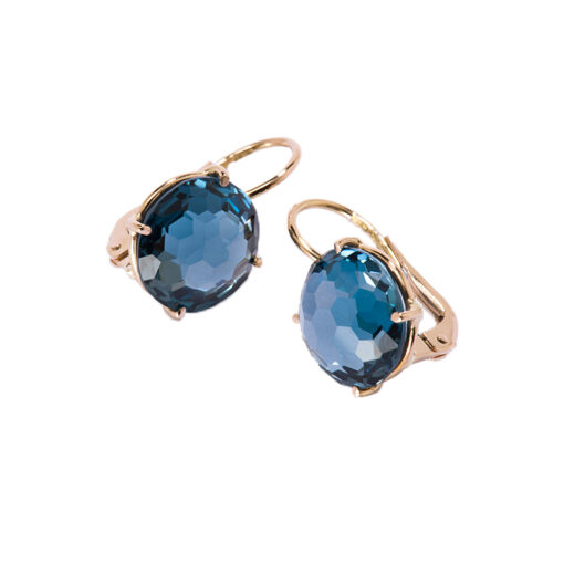 Orecchini Monachella Topazio Blu London